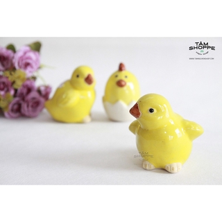 Tượng gà con lông vàng Super cute TTTM