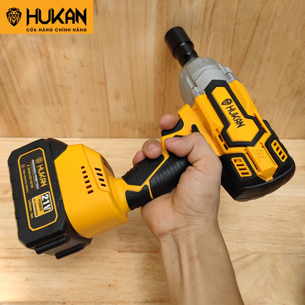 TOP BÁN CHẠY  Máy siết bulong HUKAN K200 600Nm 2 cấp chỉnh lực