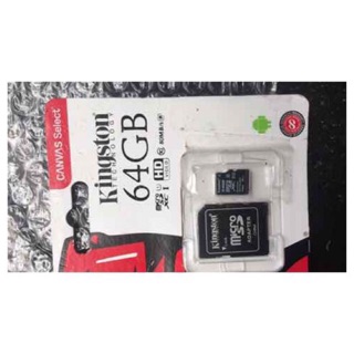 Thẻ nhớ Kingston Cavas 64GB Micro SD (kèm adapter)