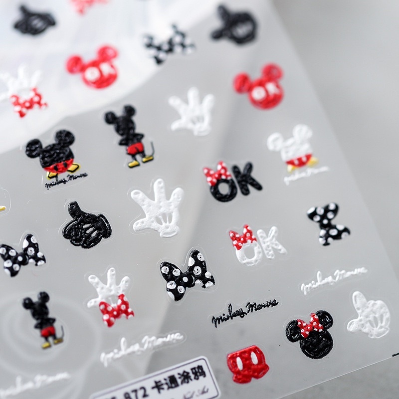 Album các mẫu sticker mickey new