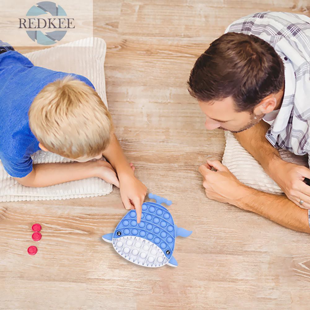 Cá Voi Silicone Đồ Chơi Giảm Căng Thẳng