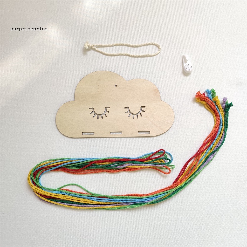 Giỏ Đựng Kẹp Tóc Bằng Cotton Gắn Tường Chịu Tải Tốt Tiện Dụng