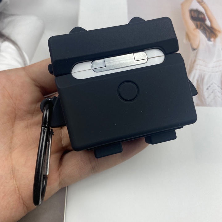 Case Airpods 1/2 - Vỏ ốp Airpods  hình ROBOT độc lạ - Mã TZAP384