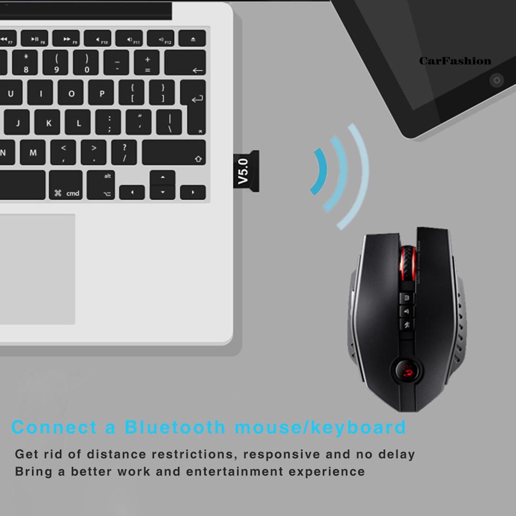 Usb nhận tín hiệu âm thanh Bluetooth 5.0 không dây cho PC Laptop