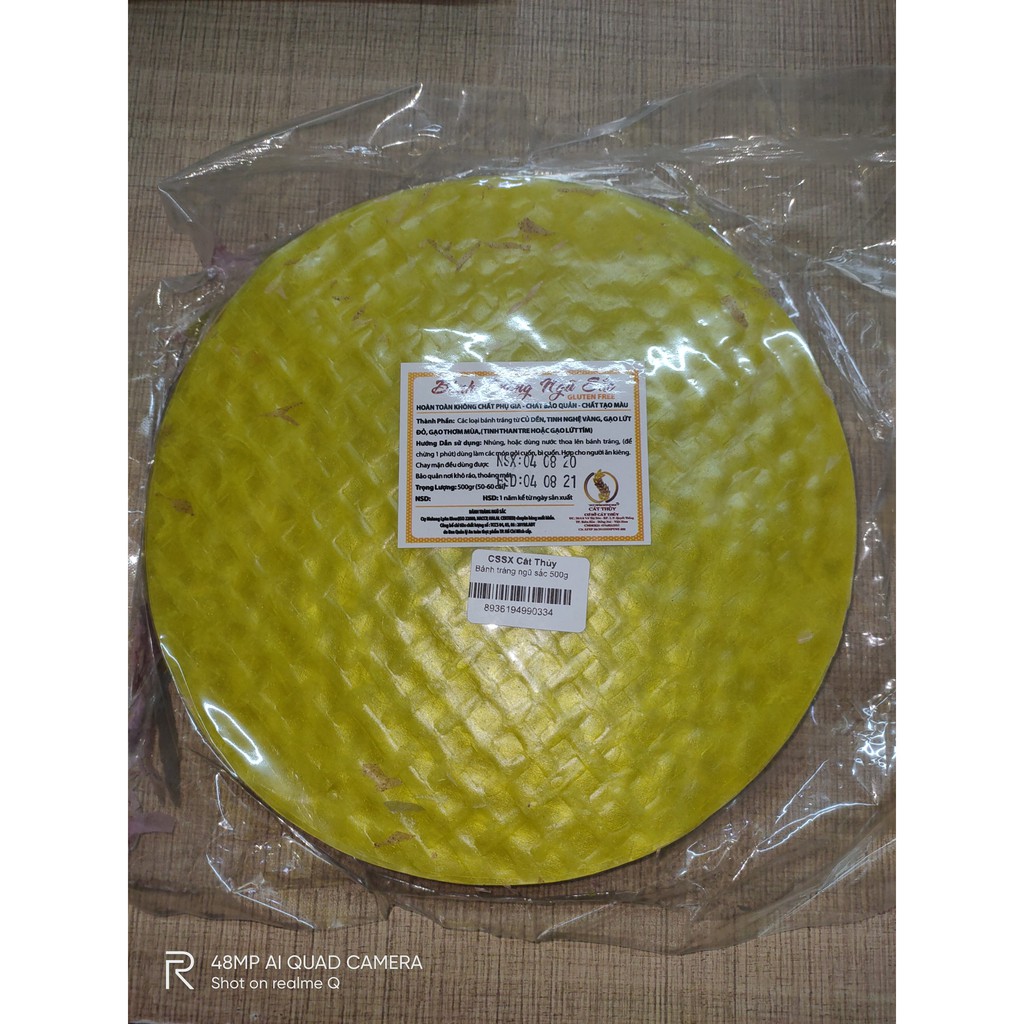 BÁNH TRÁNG NGŨ SẮC
