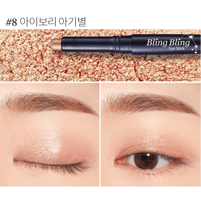 MBC-bill Phấn màu dạng bút sáp EH Bling Bling Eye Stick