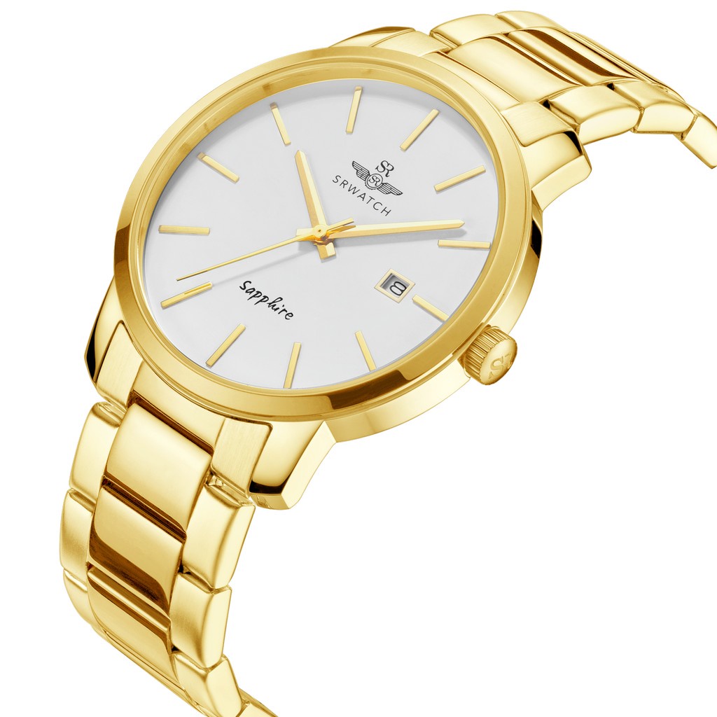 Đồng hồ đôi SRWATCH SL3010.1402CV nữ và SG3010.1402CV nam , mặt kính sapphire , chống trầy , chống nước , bảo hành 12 TH