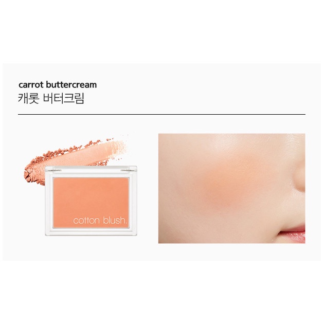 Phấn Má Hồng MISSHA Cotton Blusher 4g CLOUDORIS