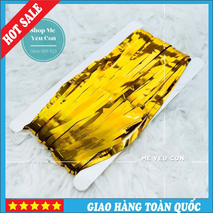 Rèm Trang Trí Sinh Nhật HOT SALE, Phụ Kiện Trang Trí Sinh Nhật Nhiều Màu Kích Thước 1x2 m (Giá Rẻ, Rèm Dày Đẹp)