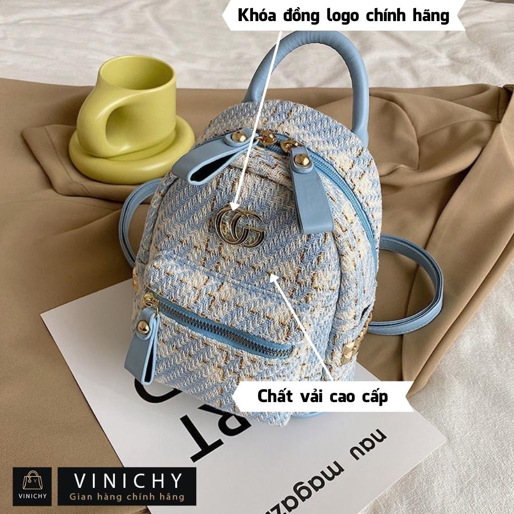 Balo mini đẹp Túi xách nữ đeo chéo đi chơi, đi học VINICHY, da đẹp, cao cấp size 20 cm HA120