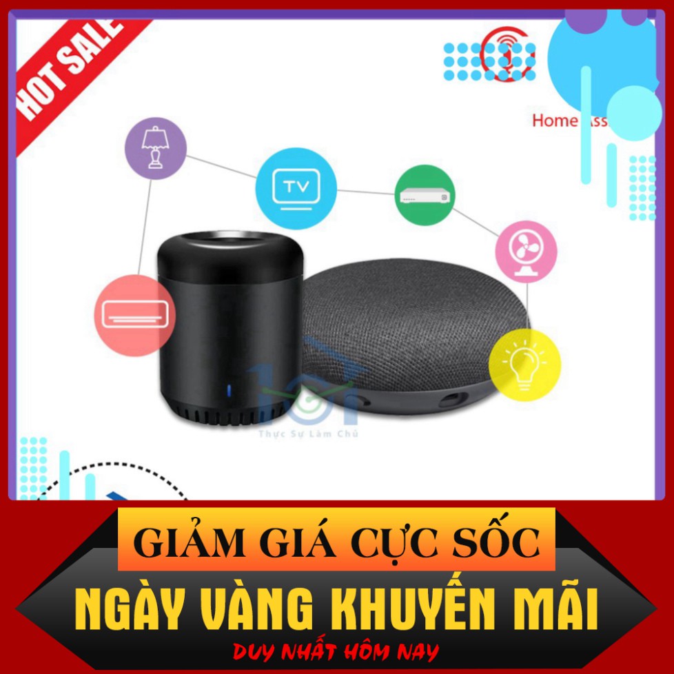 NGÀY KHUYẾN MÃI $ Combo Smart Home bắt đầu bao gồm Loa Google và điều khiển hồng ngoại Broadlink Rm Mini 3 $ NGÀY KHUYẾN