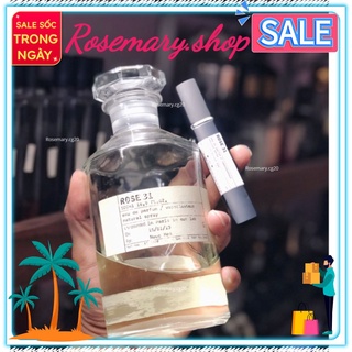 Mẫu thử nước hoa le labo rose 31 dạng xịt 10ml