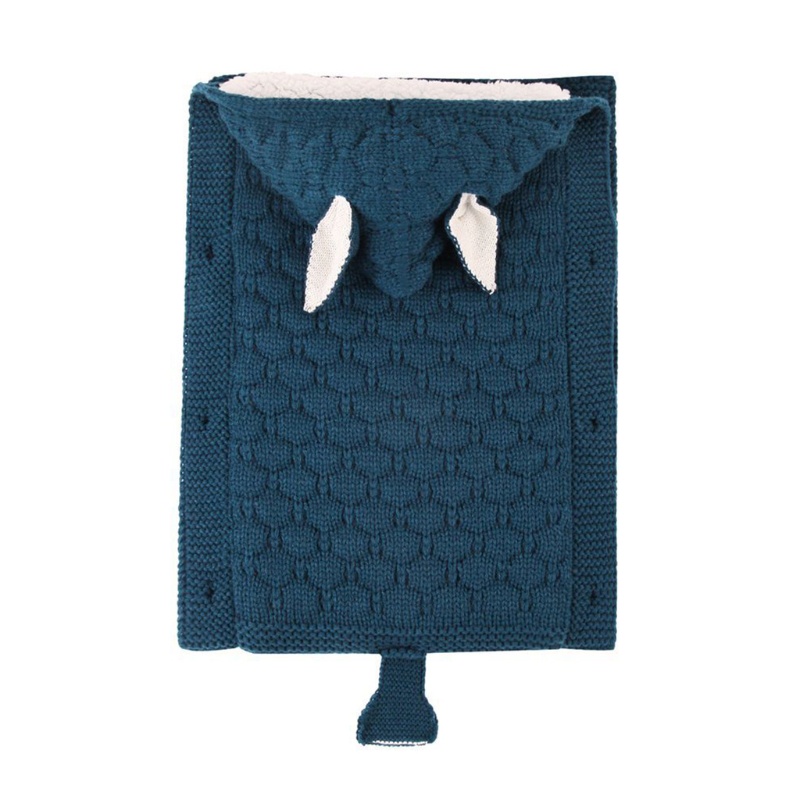 Túi Ngủ Dạng Bao Thư Dày Dặn Giữ Ấm Có Nút Bấm Cho Bé