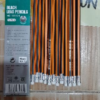 Chì gỗ 2b.1 hộp 12 cây.