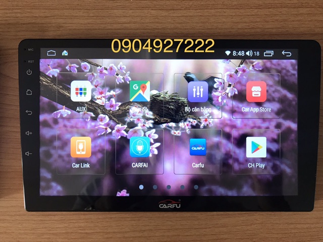 Màn hình android Carfu Ram 3GB - Rom 32GB - chíp 8 nhân kích thước 9 inch - 10 inch