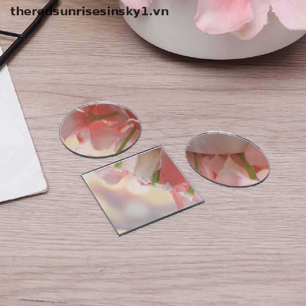 Gương phòng tắm mini 1/12 trang trí nhà búp bê