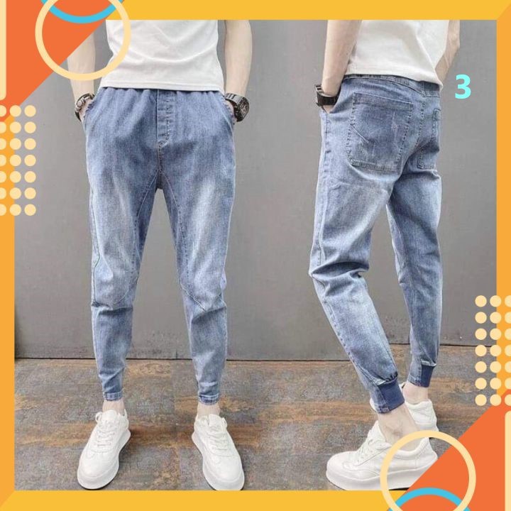 Quần Jean Nam Chất Co Giãn, Không Bai Màu, Dáng Ôm Body, Hit Hót (ảnh kèm video) Thời Trang Phong Cách Tp_shop_87 ms8521 | BigBuy360 - bigbuy360.vn