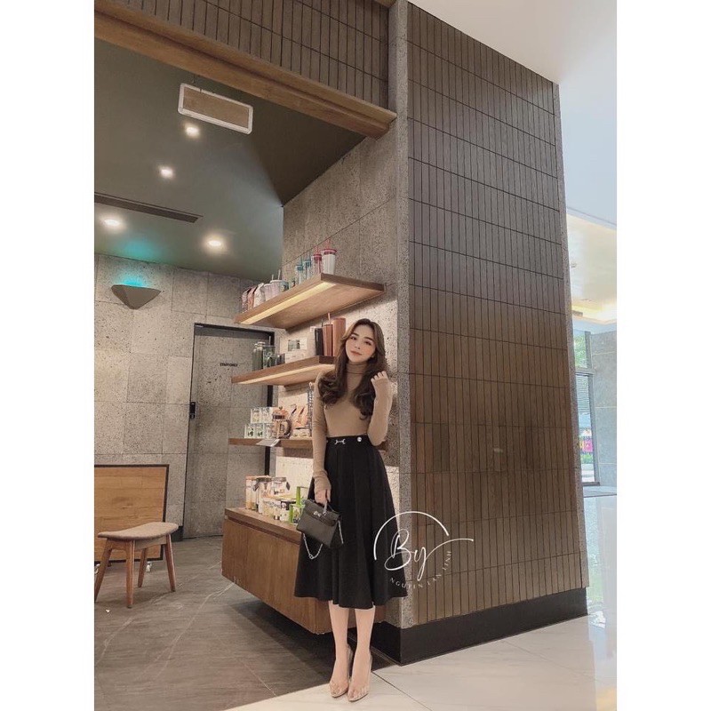 Áo cổ lọ zip cho nữ | BigBuy360 - bigbuy360.vn