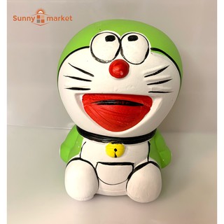 Heo đất tiết kiệm dễ thương hình Doremon