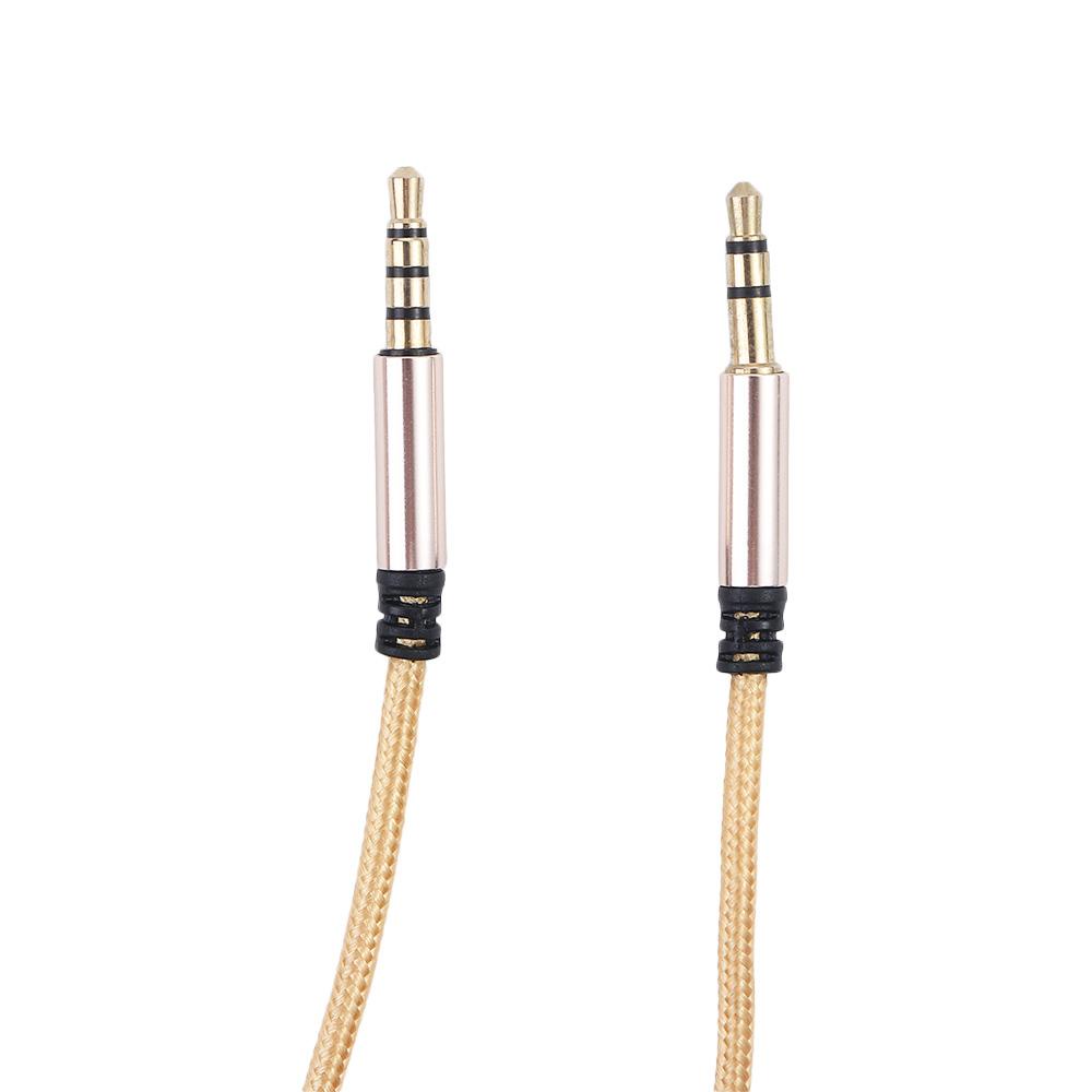 Cáp Âm Thanh DANILO Dài 1.2m Kèm Mic|Dây Cáp Điều Chỉnh Âm Lượng Cho Xe Hơi