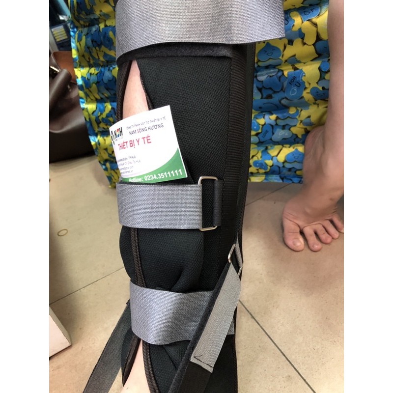 ❤ Đai Nẹp cẳng chân dài Giahu NẸP Cố định gãy xương,bong gân cẳng chân,cổ chân và bàn chân GIAHU
