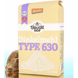 Bột mỳ hữu cơ 630 Bauckhof (1kg)