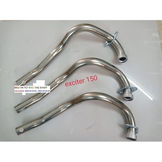 Cổ pô xe exciter 150 inox 304