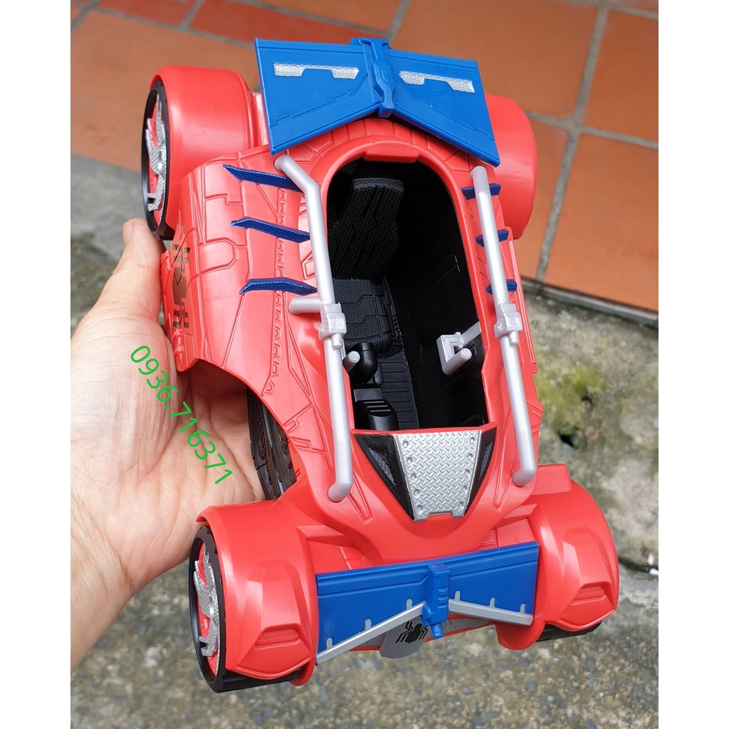 Đồ chơi xe ô tô người nhện cỡ lớn Spider-man hàng Hasbro