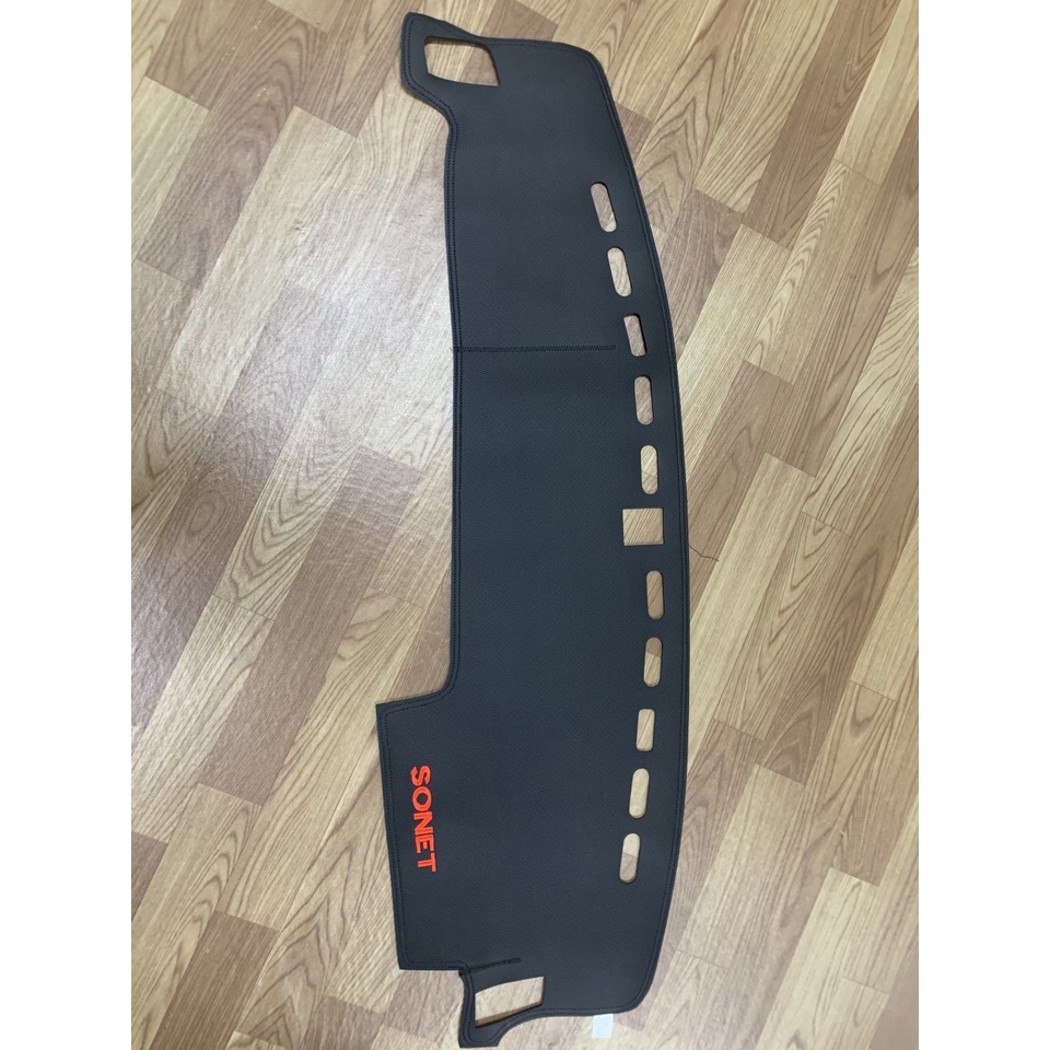 Thảm Taplo Kia Sonet Da Vân Cacbon, Hàng Loại 1, Chống Nóng, Chống trầy xước cho taplo xe!!!!