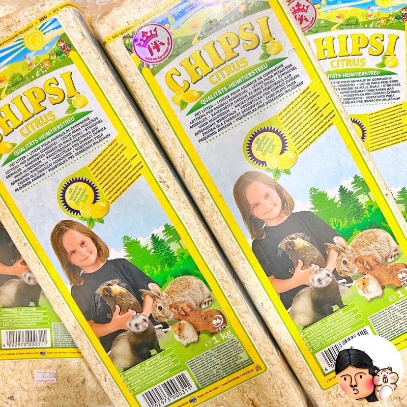 Mùn cưa Chipsi dành cho Hamster