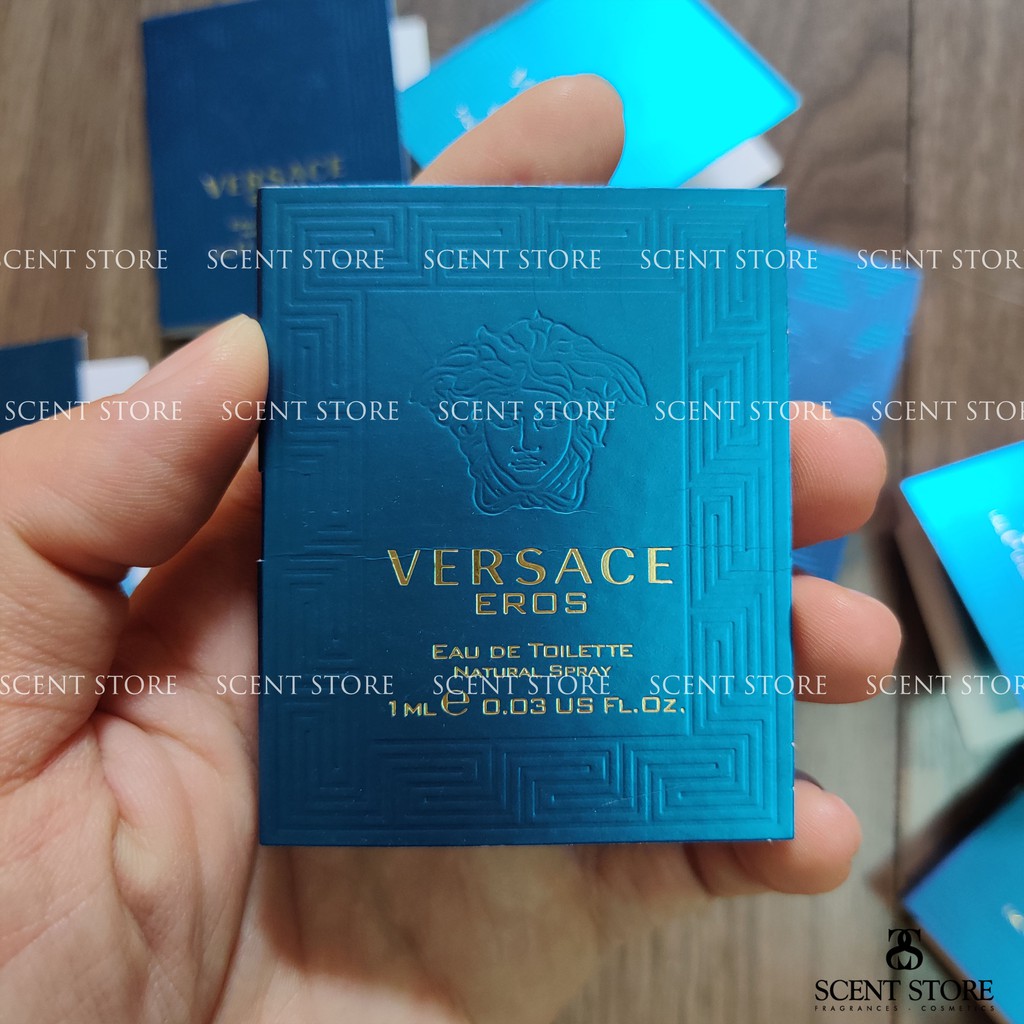 Scentstorevn - Vial chính hãng nước hoa Versace Eros EDT, EDP, Parfum [1ml]