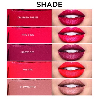 Son lì dưỡng revlon super lustrous matte lipstick 4.2g màu đỏ hồng 052 show stopper 017 crushed rubies