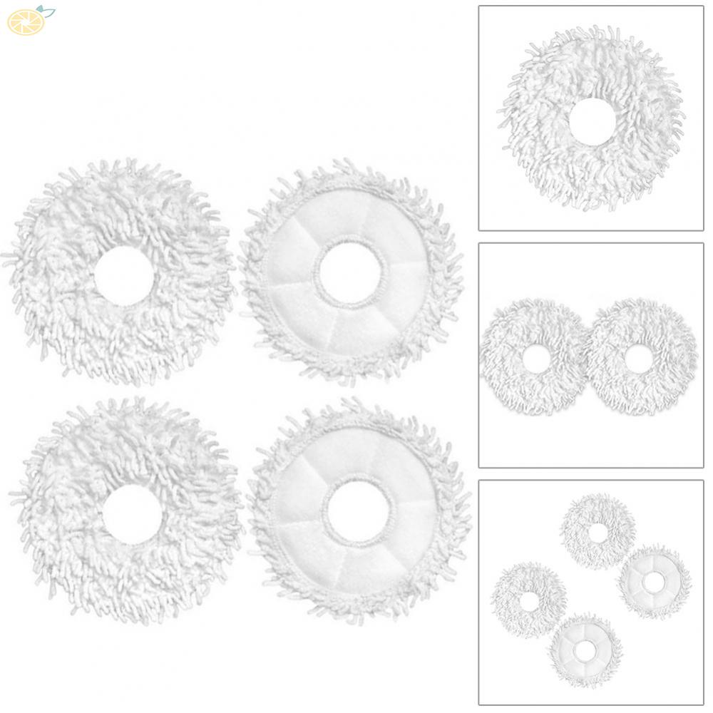 Bộ 4 Miếng Vải Lau Sàn Cho Máy Hút Bụi Bot W10 W10 Pro