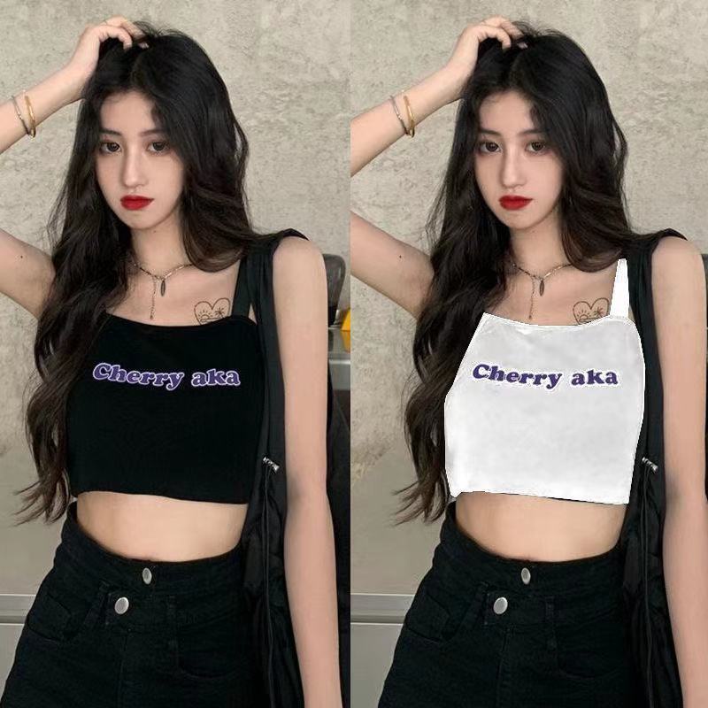 Áo Thun Thể Thao Hai Dây Ôm Dáng Phong Cách Đường Phố Cho Nữ áo dây JL-MX-06