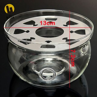 Đế đốt nến thủy tinh giữ nhiệt cho bình trà