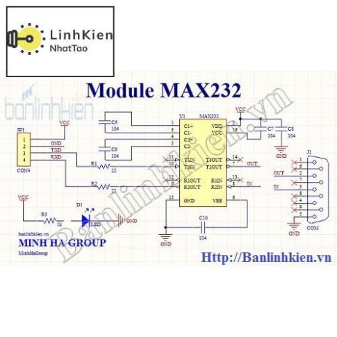 Module RS232 TTL SMD232-TTL