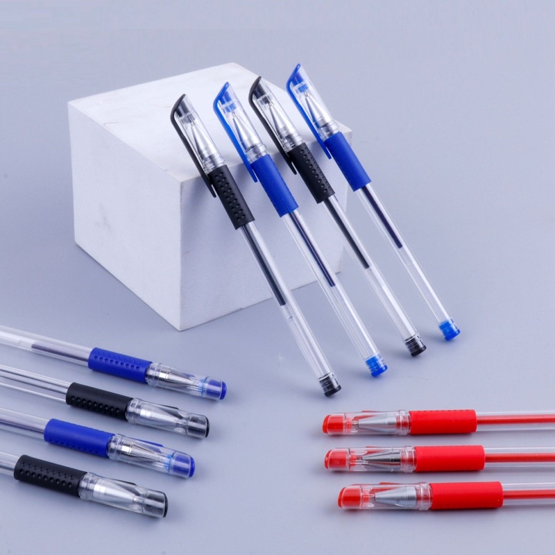Bút văn phòng mực đen đỏ xanh BLACK cổ điển mực đều tiện dụng