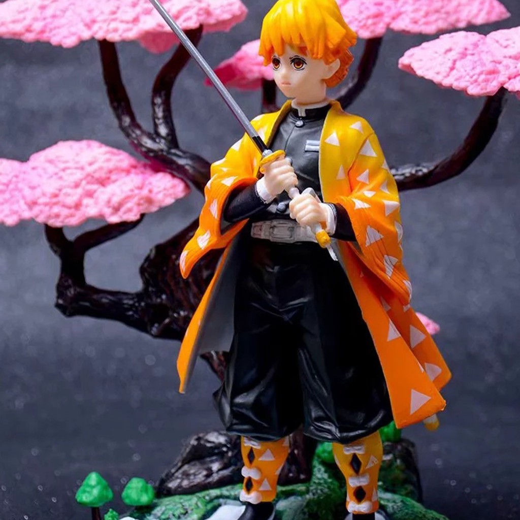 [CÓ QUÀ] Mô hình figure Kimetsu No Yaiba cây hồng Tanjiro Zenitsu Nezuko trùng trụ Shinobu Thanh gươm diệt quỷ cứu nhân