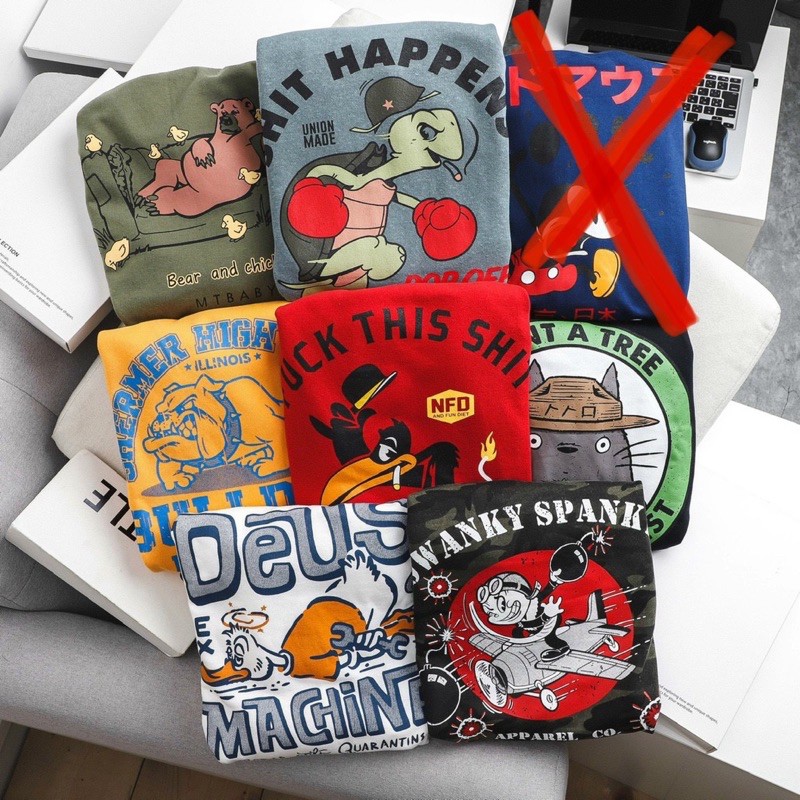 áo thun sweater dài tay cổ tròn hoạ tiết ZR | BigBuy360 - bigbuy360.vn