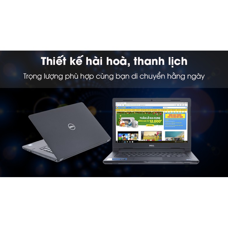 Laptop Dell Vostro 3468 i3 6006U/4GB/1000G/Win10 | BigBuy360 - bigbuy360.vn