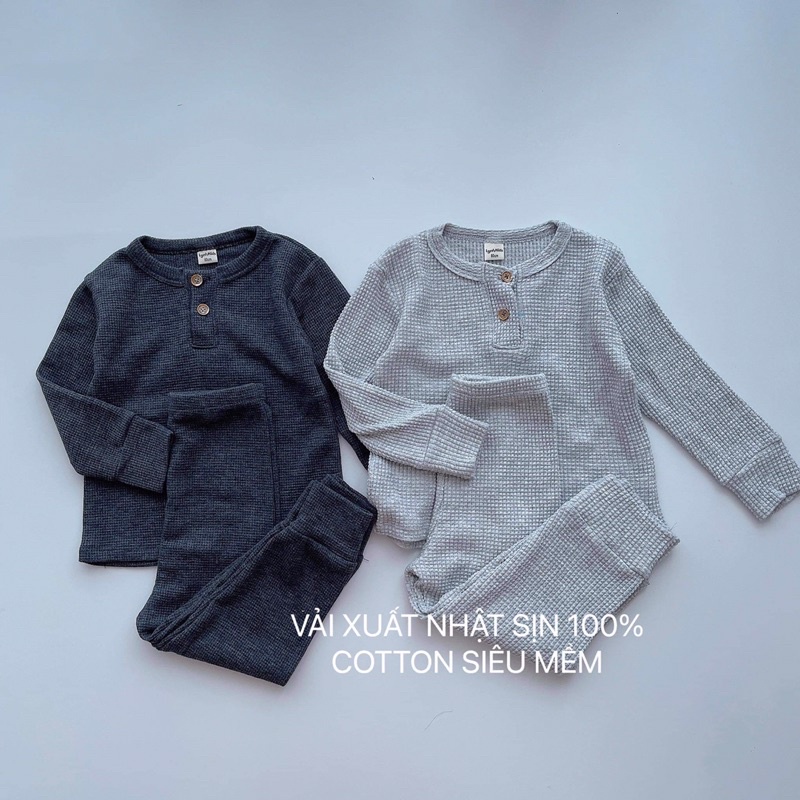 SET 2 BỘ XUẤT NHẬT DÀI TAY CHO BÉ