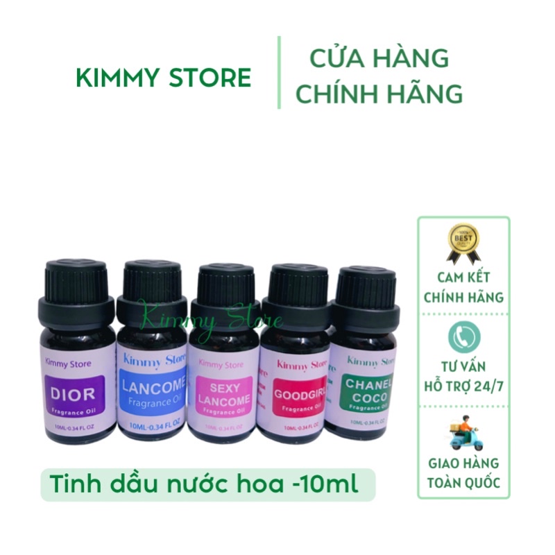 Lẻ chai tinh dầu 10ml làm thơm kem