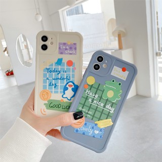Ốp điện thoại TPU chống sốc hình chim cánh cụt cho IPHONE 11 PRO X XS MAX XR 7 8 PLUS SE 4.7 5.5 INCH