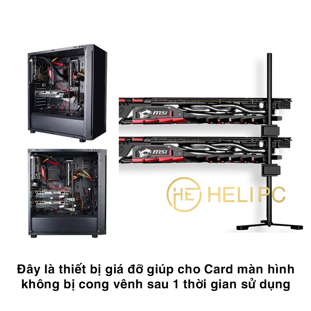Giá đỡ VGA Cooler Master Universal Graphics Card Holder 2 Supports chống cong vênh VGA – Thanh chống VGA | BigBuy360 - bigbuy360.vn