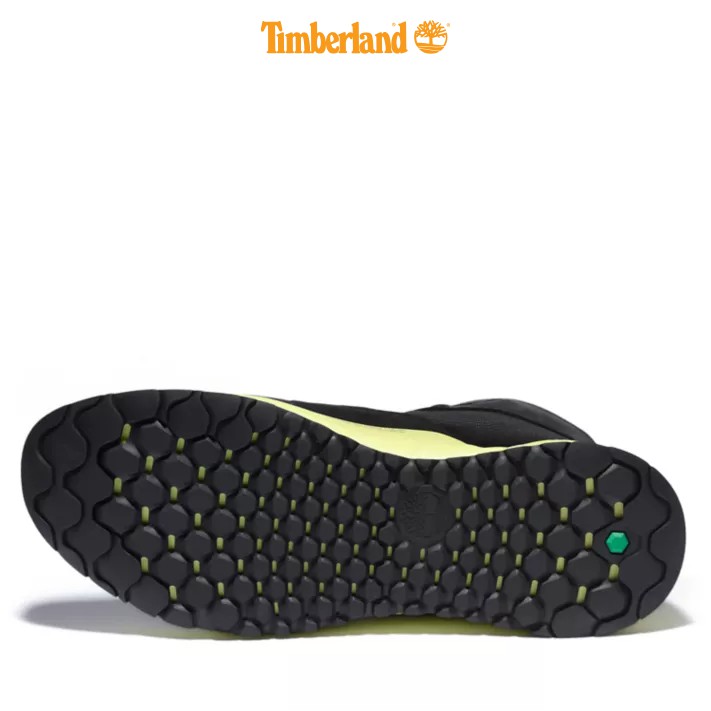 Giày Thể Thao Nam Solar Wave Leather/Fabric Mid Hiker Boots Màu Đen Timberland TB0A2BBF04