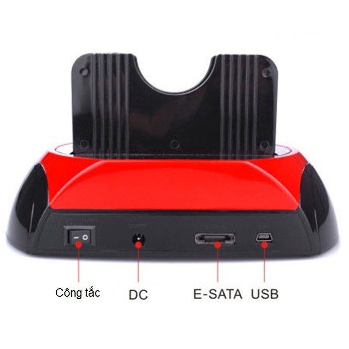 Dock đọc ổ cứng HDD 2.5 và 3.5 All in One