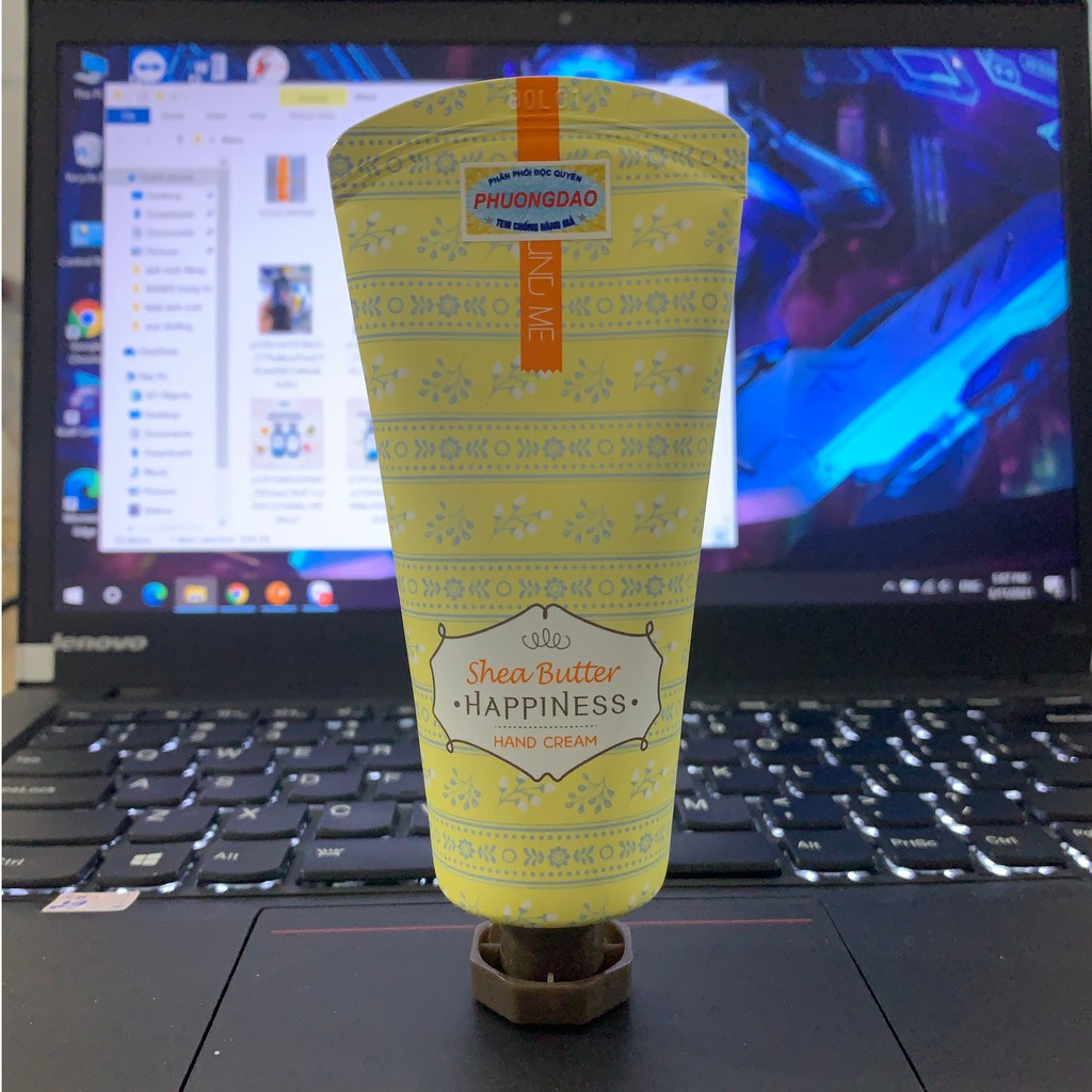 kem dưỡng da tay bơ hạt mỡ  Around me happniness hand cream shea butter 60g