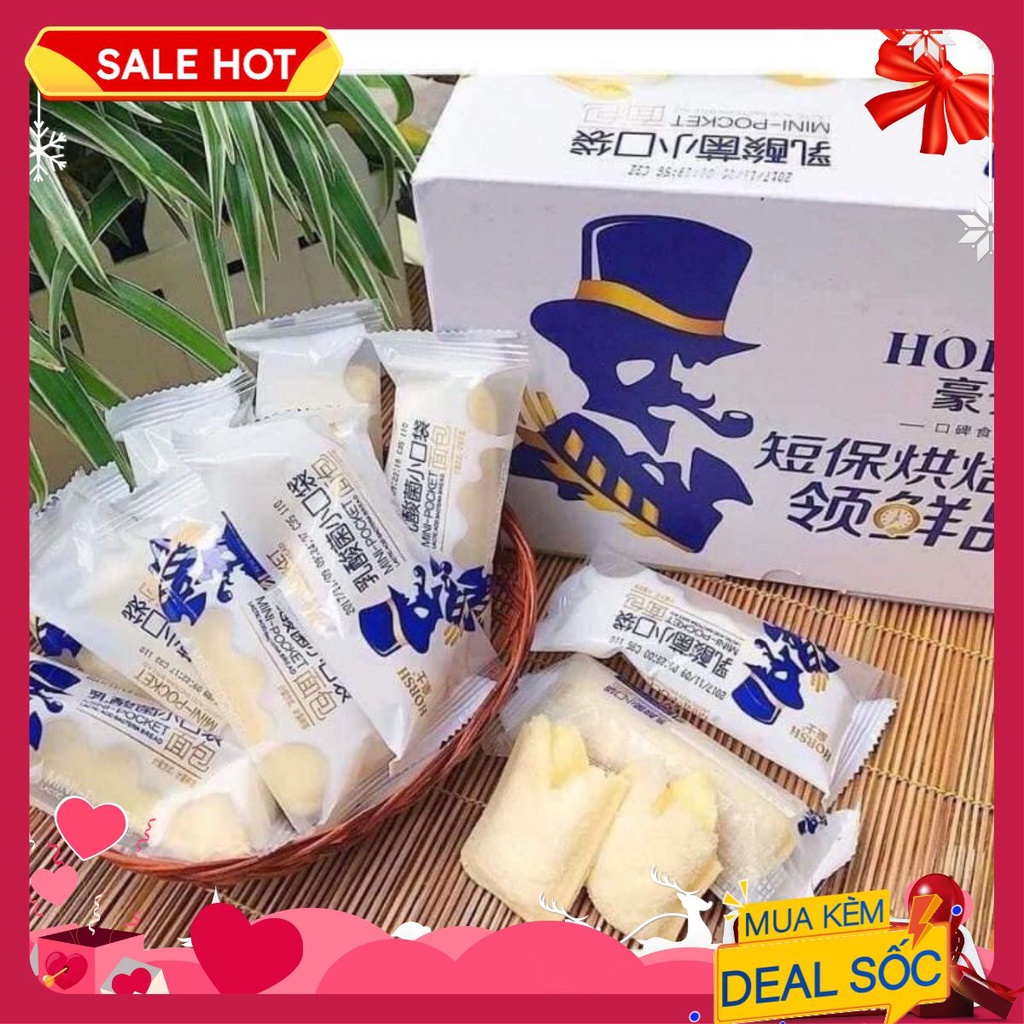 [Mã 11FMCGSALE1 giảm 10% đơn 250K] Bánh Sữa Chua Ông Già Hút Tẩu Horsh Thùng 2kg Date Mới Nhất