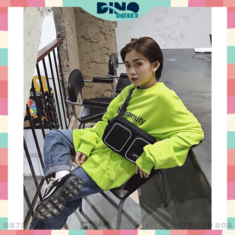 TÚI ĐEO CHÉO BAMA CLASSIC CÓ PHẢN QUANG  - HÀNG SUPER CỰC HOT