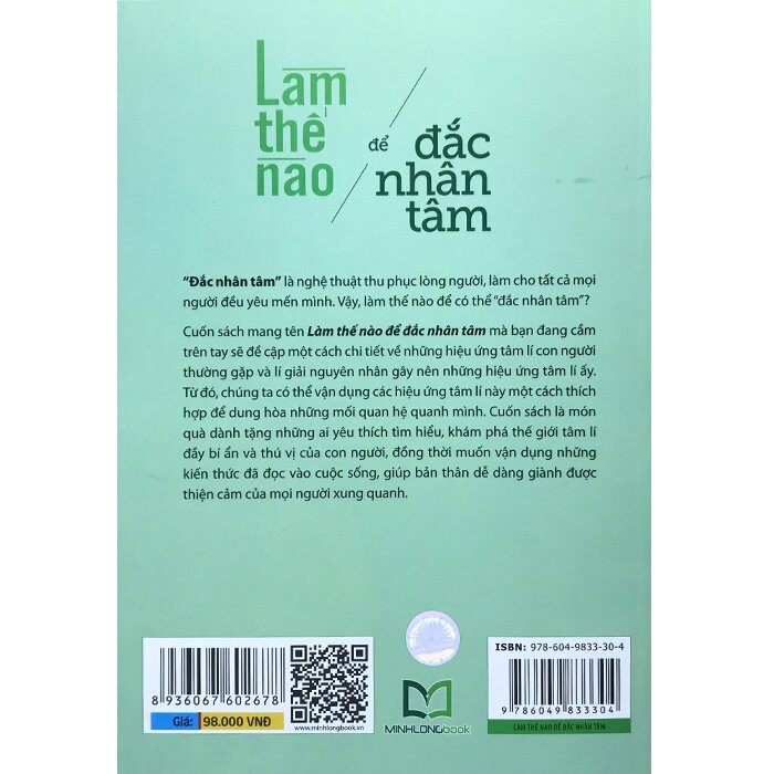 Sách: Làm Thế Nào Để Đắc Nhân Tâm